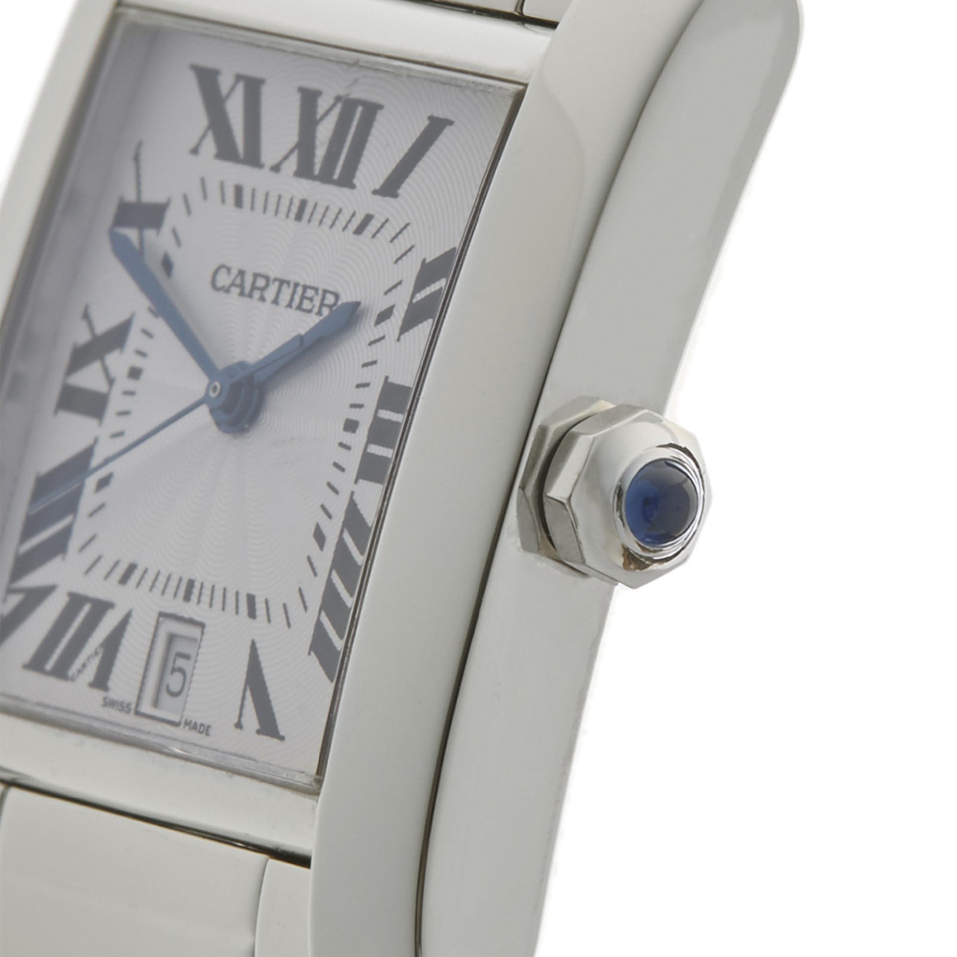 Cartier Tank Francaise 28mm 18K White Gold - 2366 - Image 4 of 8