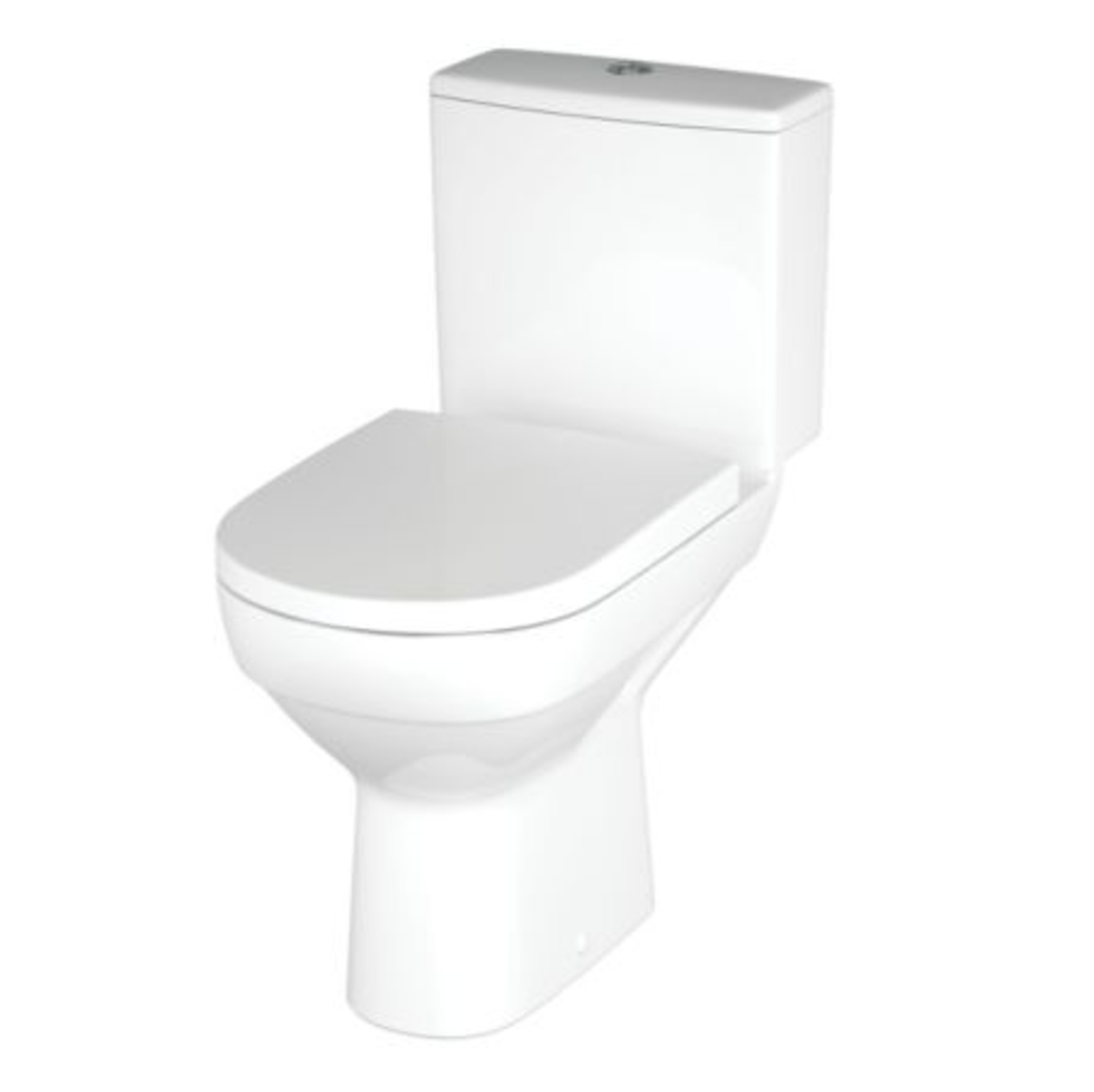 Close Couple Toilet, with Cistern and full fitting kit - by Cersanit - Soft Close Seat - Image 7 of 8