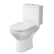 Pallet of 6 x Close Couple Toilet, with Cistern and full fitting kit - by Cersanit