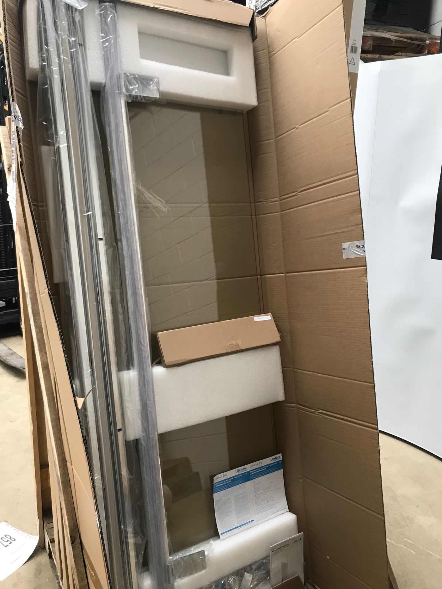 6 x Shower Screen Enclosure door - 900mm door - Bild 8 aus 9