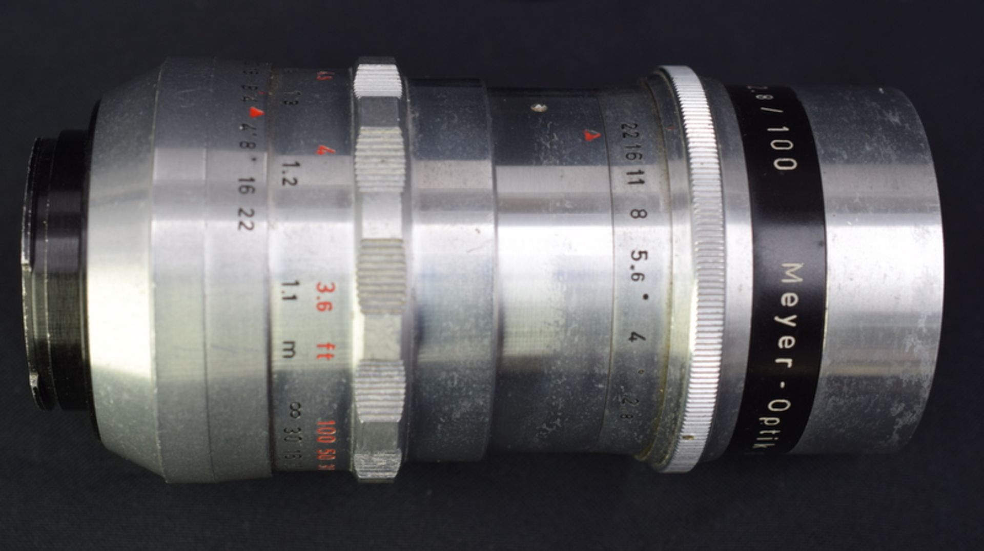 Meyer Optik Trioplan 2.8/100mm Exakta Mount Lens - Image 6 of 8
