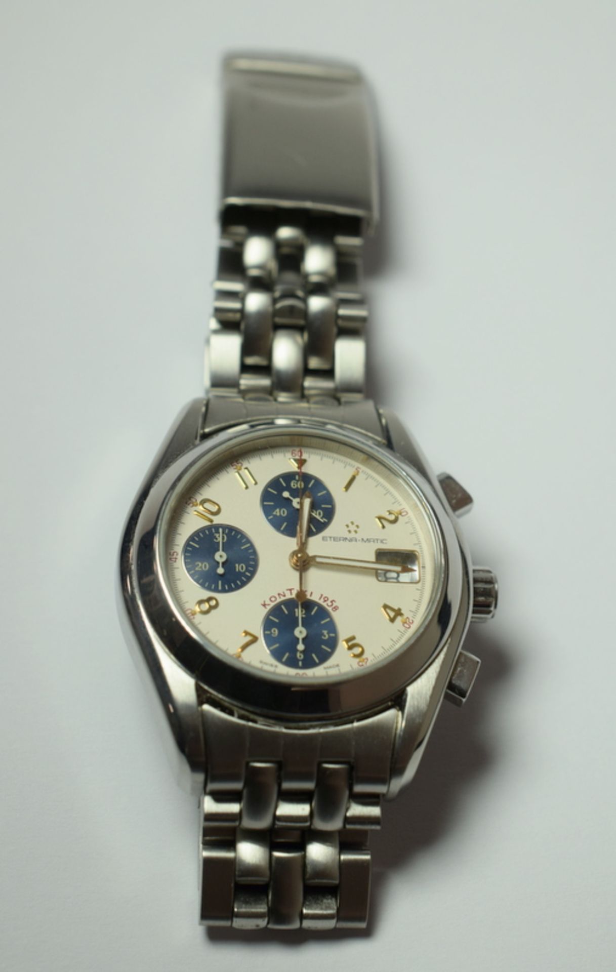 Eterna-Matic Kontiki 1958 Automatic Chronograph - Image 3 of 6