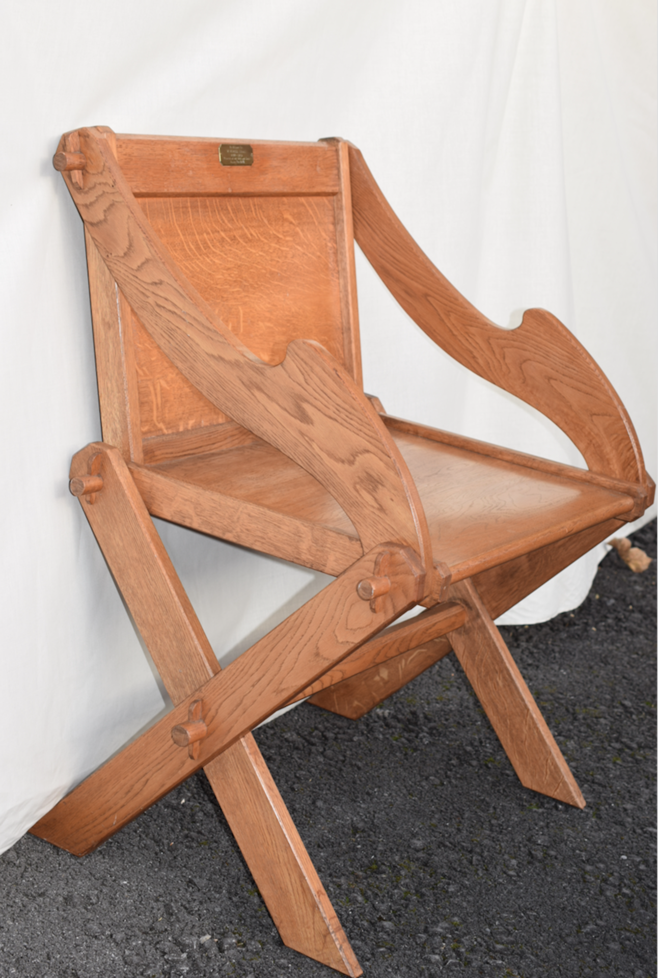 Light Oak Glastonbury Chair - Image 2 of 3