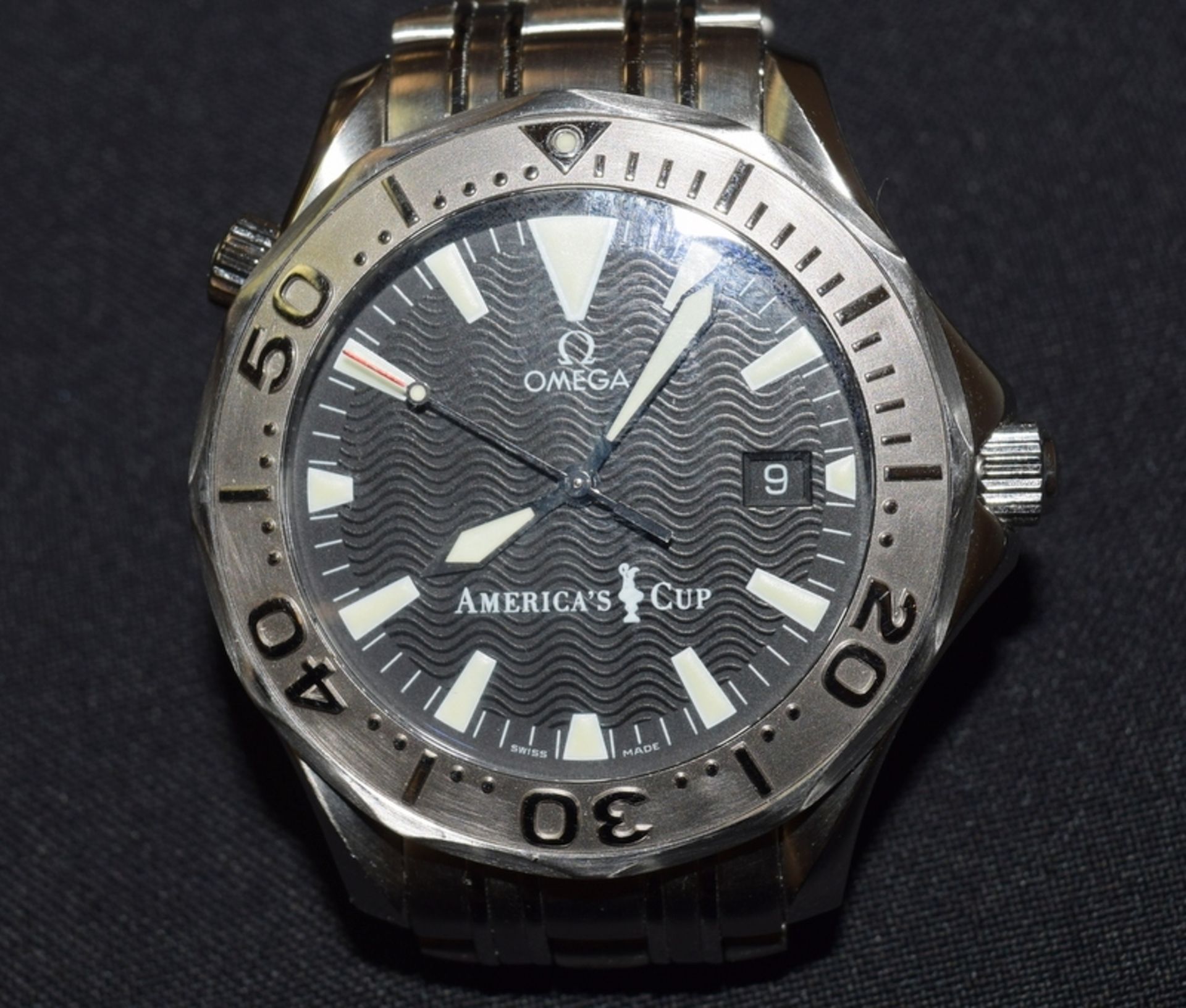 Rare Omega Sea Master Americas Cup - Image 5 of 8