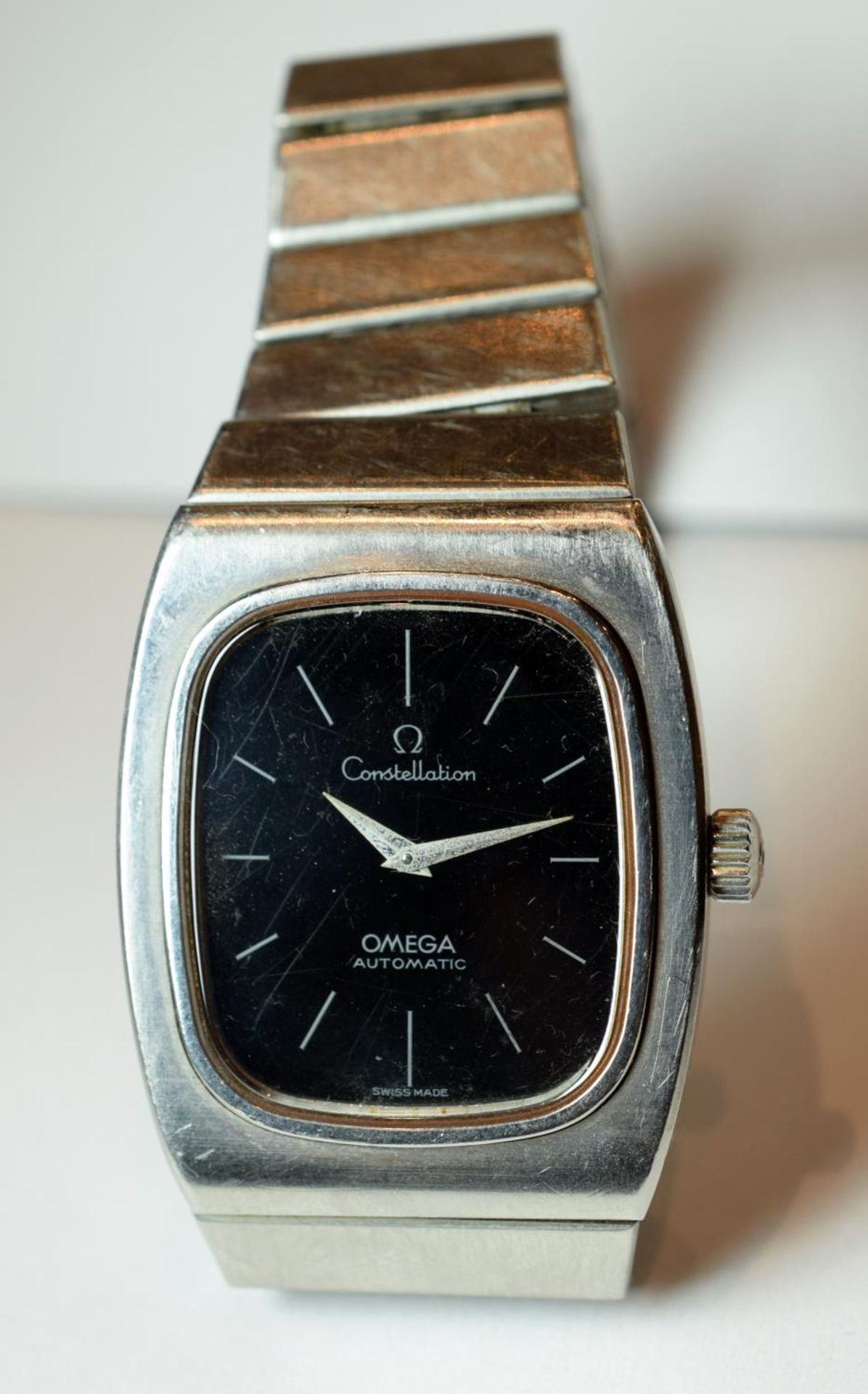 Omega Constellation In Stainless Steel Rectangular Dial - Image 2 of 5