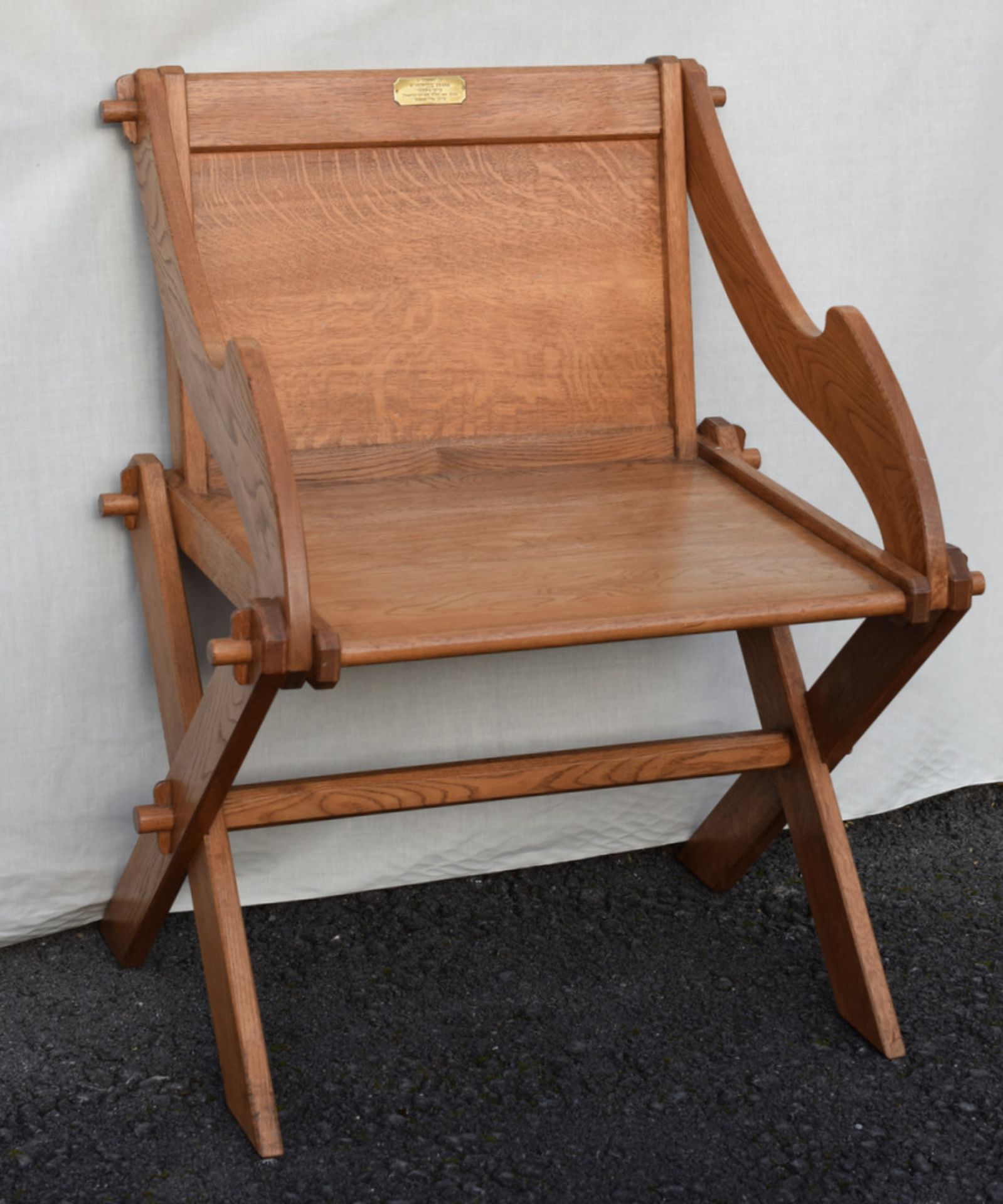 Light Oak Glastonbury Chair