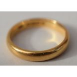 22ct Gold Wedding Band