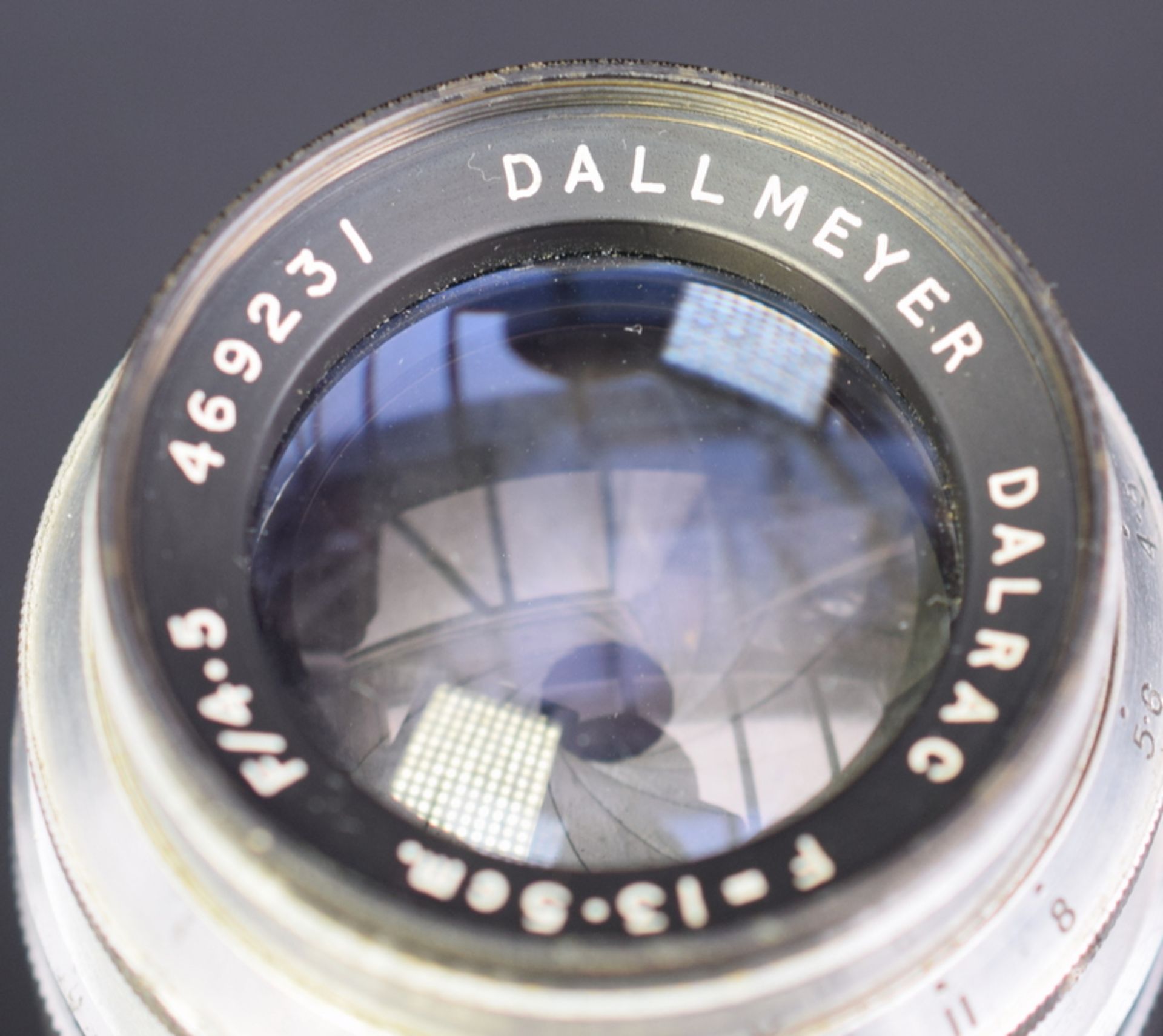 Dallmeyer Dalrac F = 13,5cm f/4.5 Lens for Leica M42 Screw Mount - Image 4 of 6