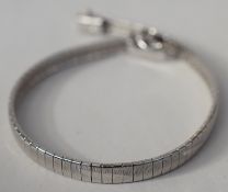 Modern Articulated Silver Bracelet