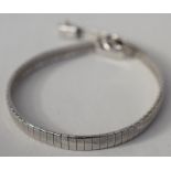 Modern Articulated Silver Bracelet