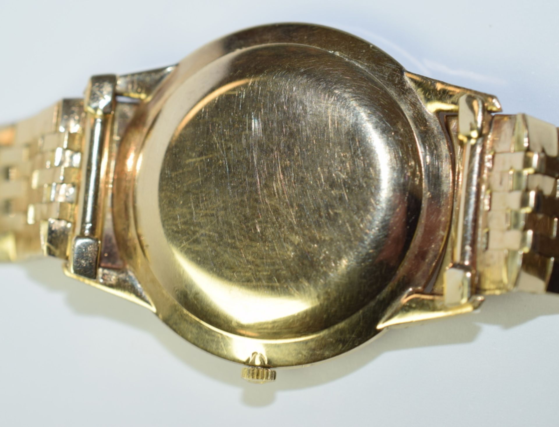 Gentleman's Jaeger LeCoultre 9ct Gold Watch On 9ct Gold Bracelet ***Reserve Lowered 23.5.18*** - Image 6 of 7