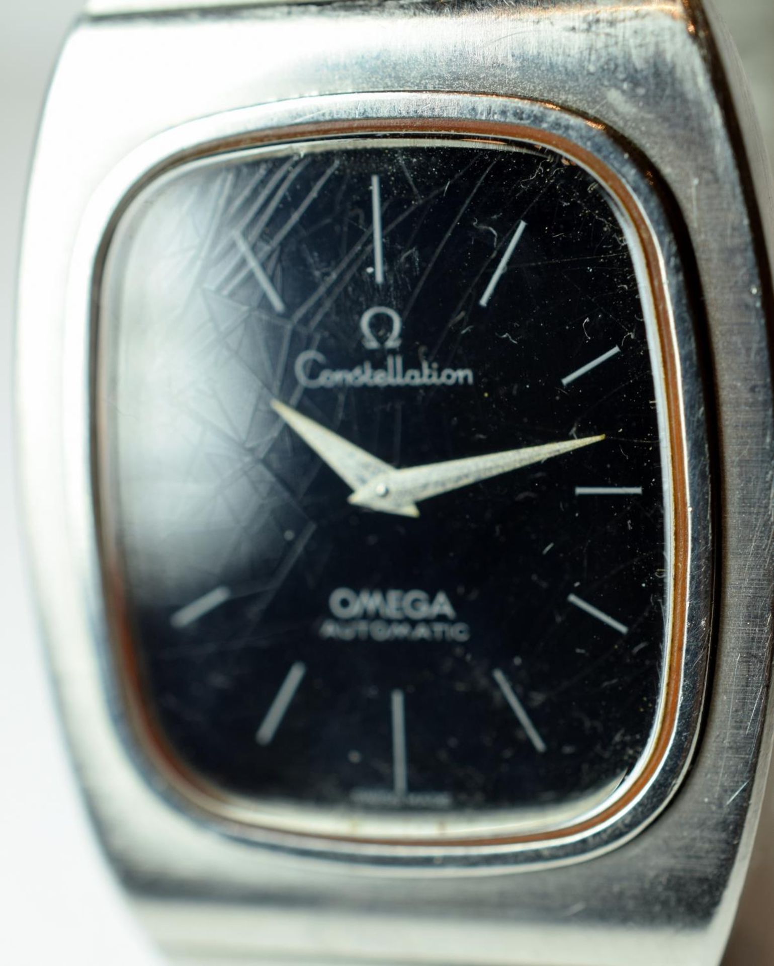 Omega Constellation In Stainless Steel Rectangular Dial - Image 3 of 5