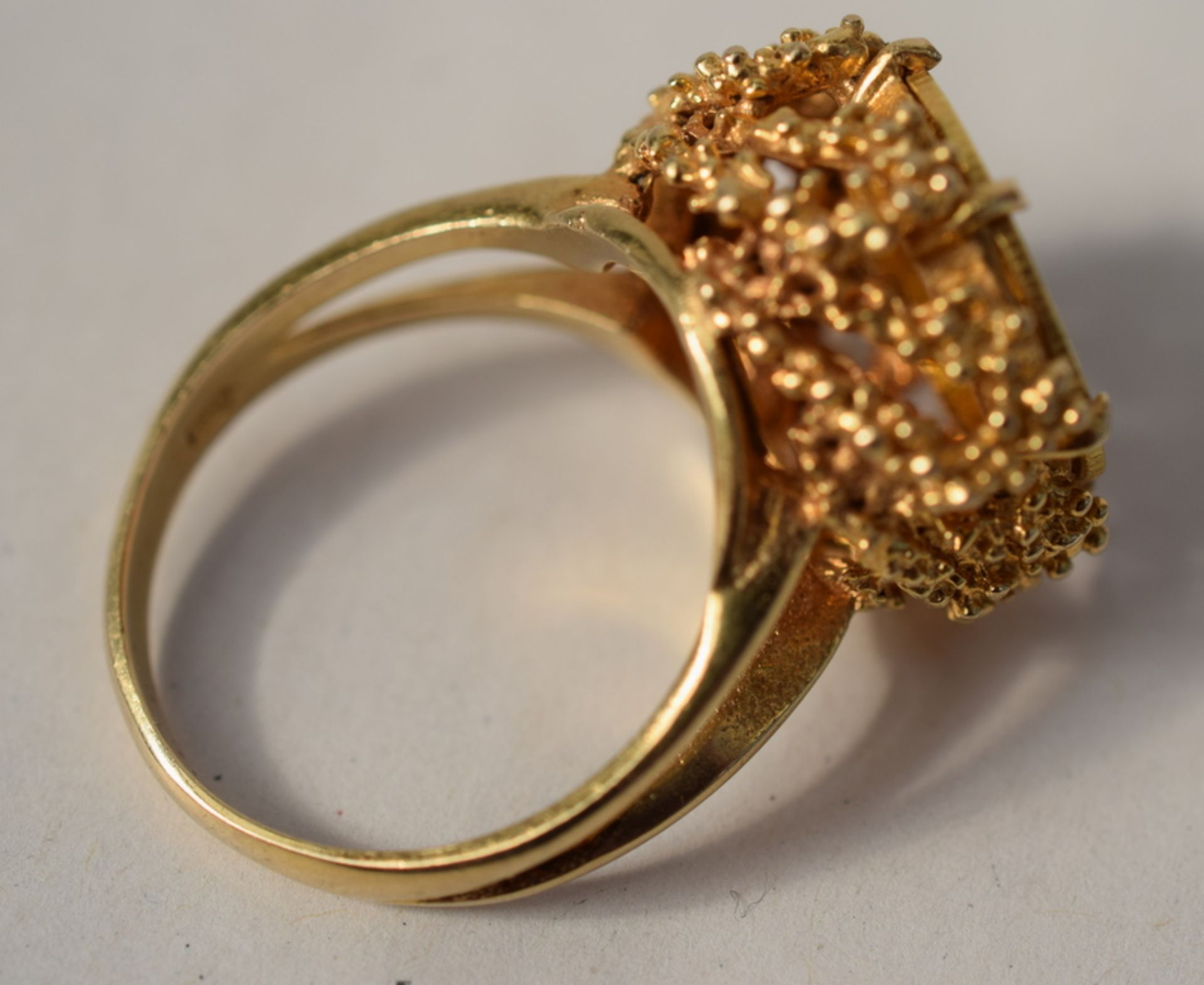 9ct Gold Coin Mounted Ring - Image 3 of 4