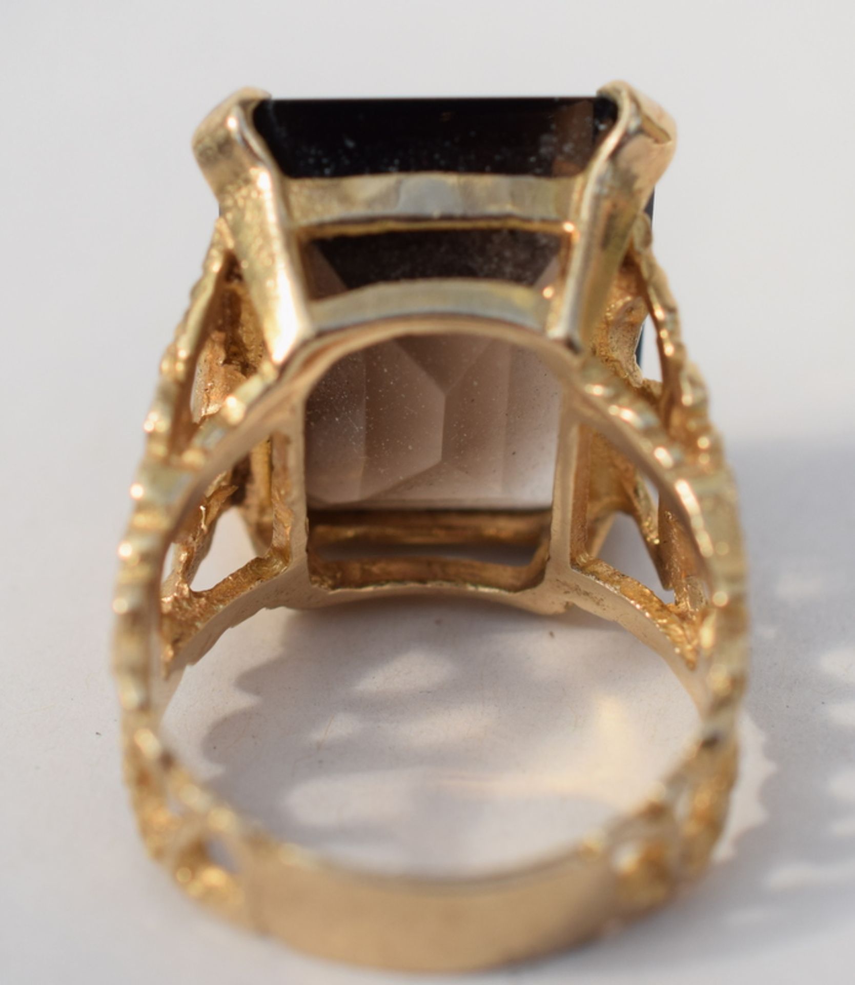 17.61ct Smoky Quartz Ring 9ct Gold - Image 5 of 5