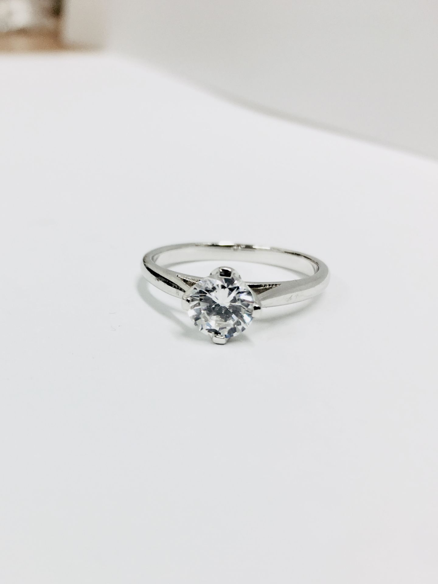 Platinum 4 claw diamond solitaire Ring,0.50ct brilliant cut diamond h colour vs clarity (clarity