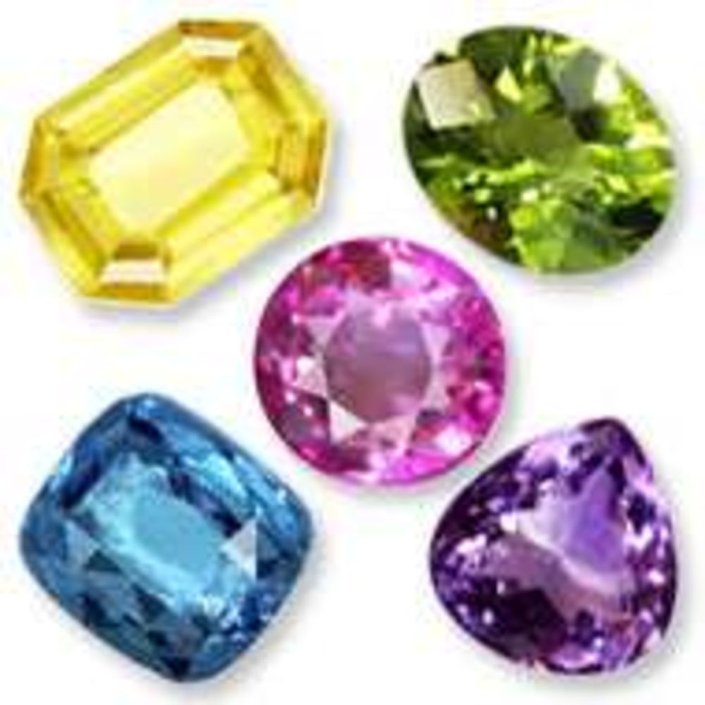 Collection Rare Gemstone and Large Diamonds