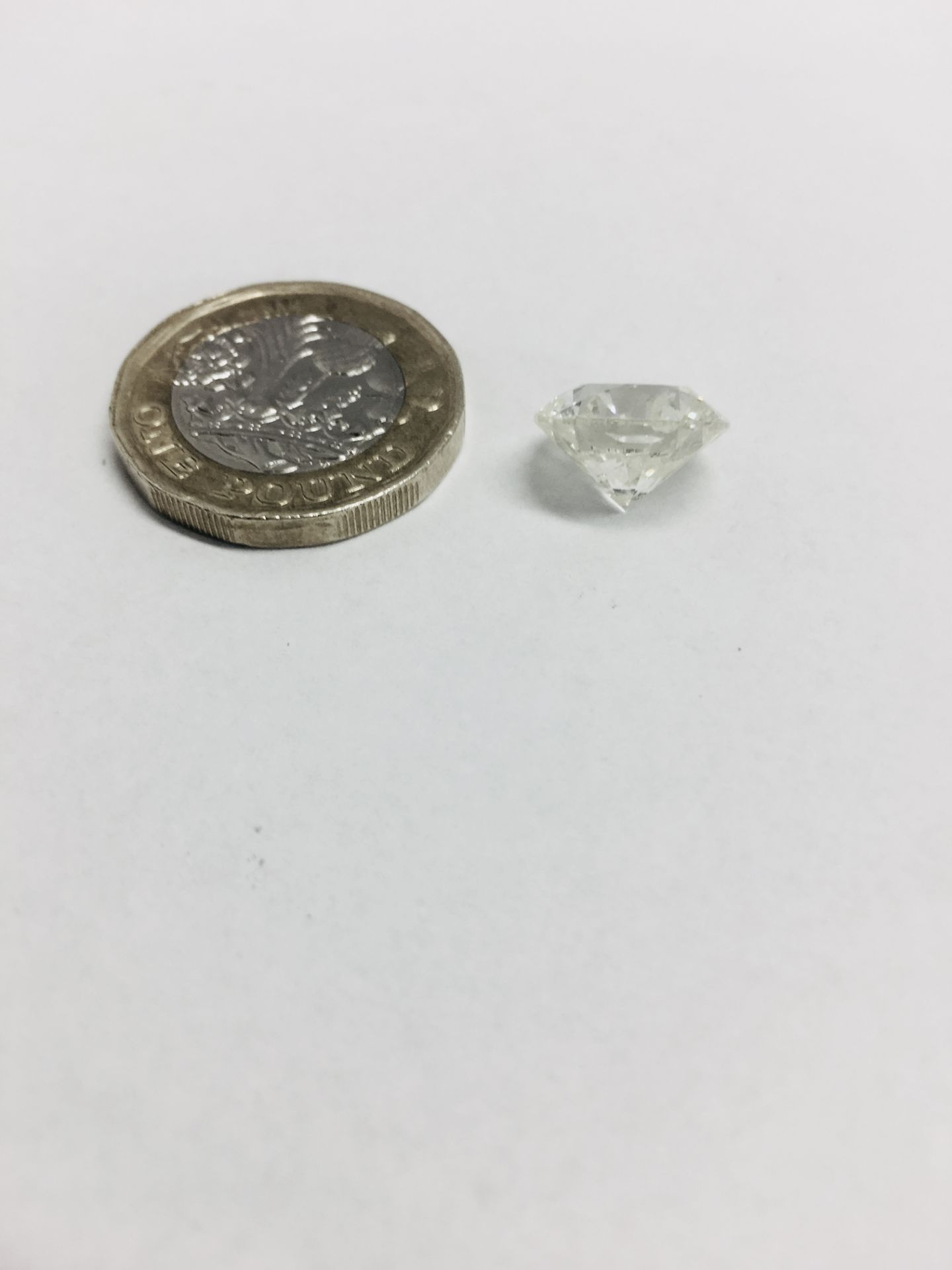 5.16ct Brilliant cut diamond ,g colour i1 clarity, Appraisal 50000 - Bild 3 aus 3