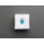 5.51CT PARAIBA TOURMALINE GIF16121897 APPRAISAL 27000