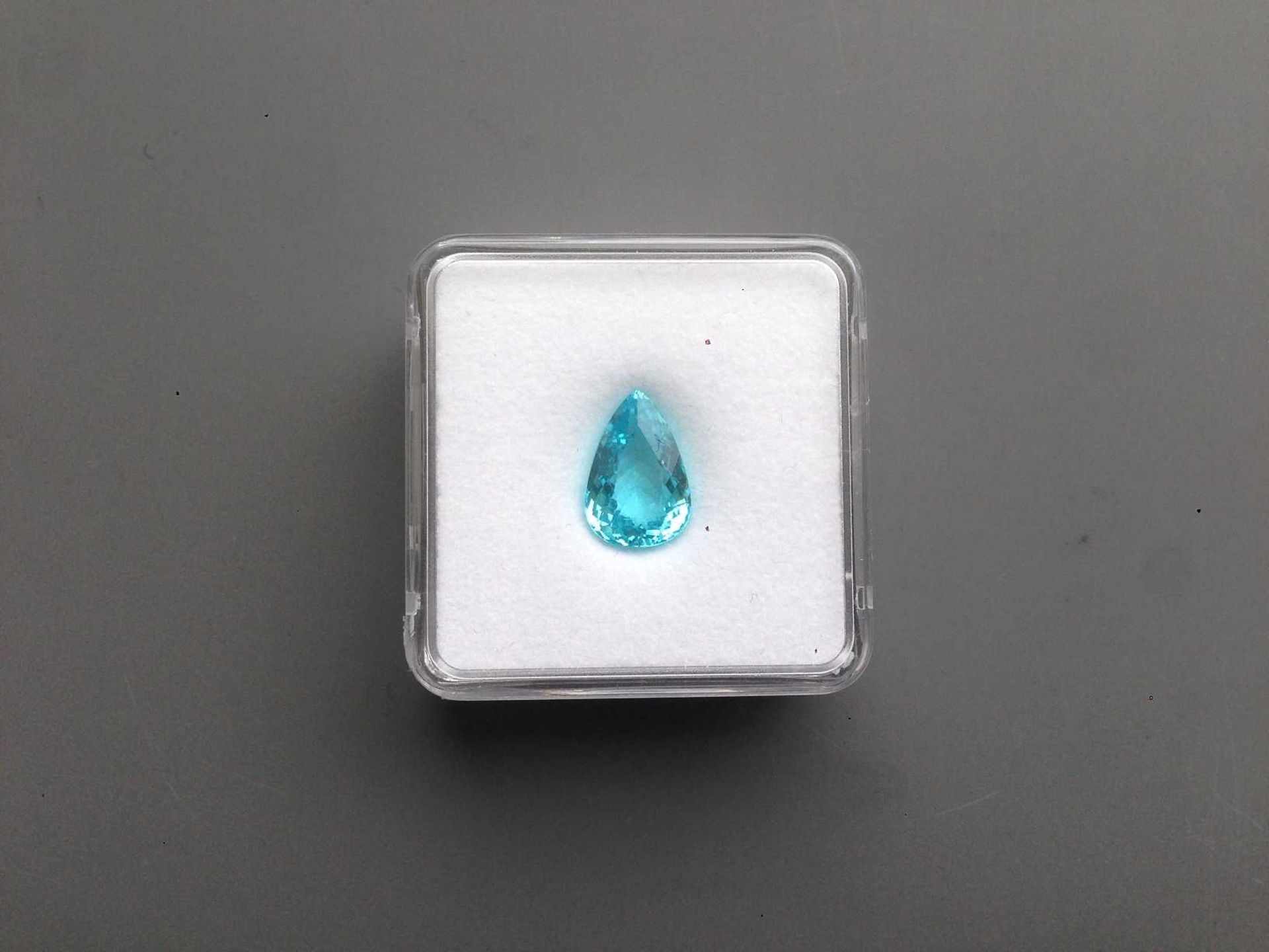 5.51CT PARAIBA TOURMALINE GIF16121897 APPRAISAL 27000