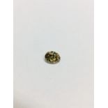 1.67ct Fancy oval diamond,vs2 clarity,fancydeep brown -yellow.hpht treated ,GIA certification