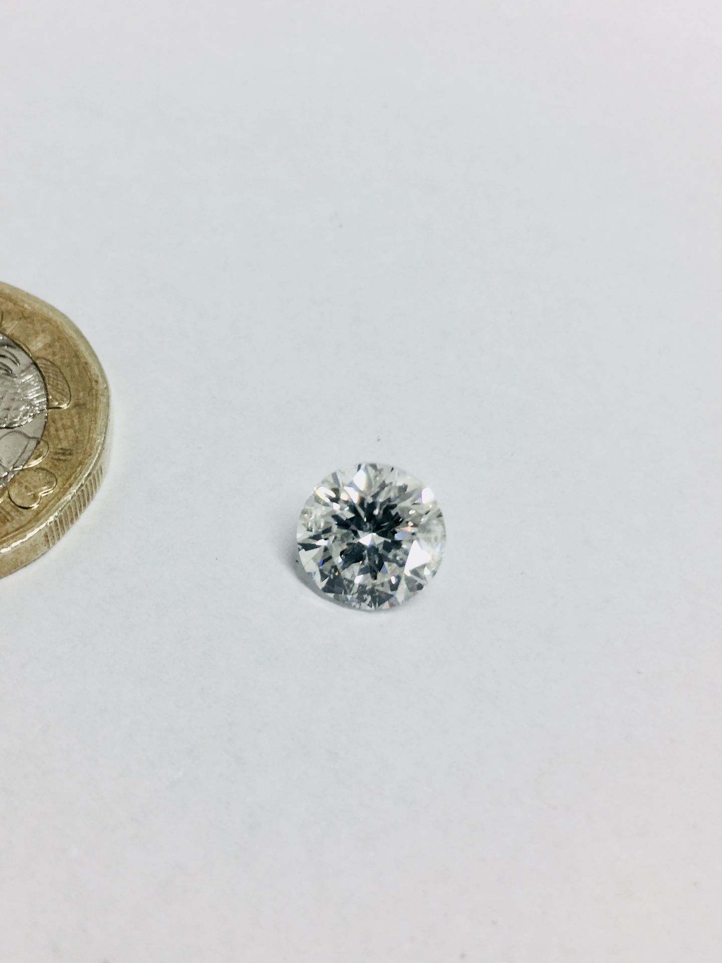 1.78ct Round brilliant cut diamond,si2 clarity N colour GIA certification. Appraisal 15000