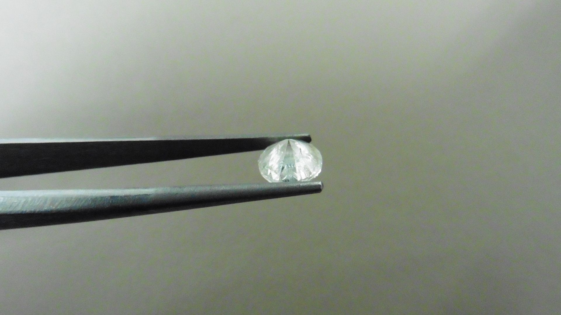 1.02ct Brilliant Cut Diamond, Enhanced stone. I colour, I2 clarity.. Valued at £1490 - Image 2 of 4