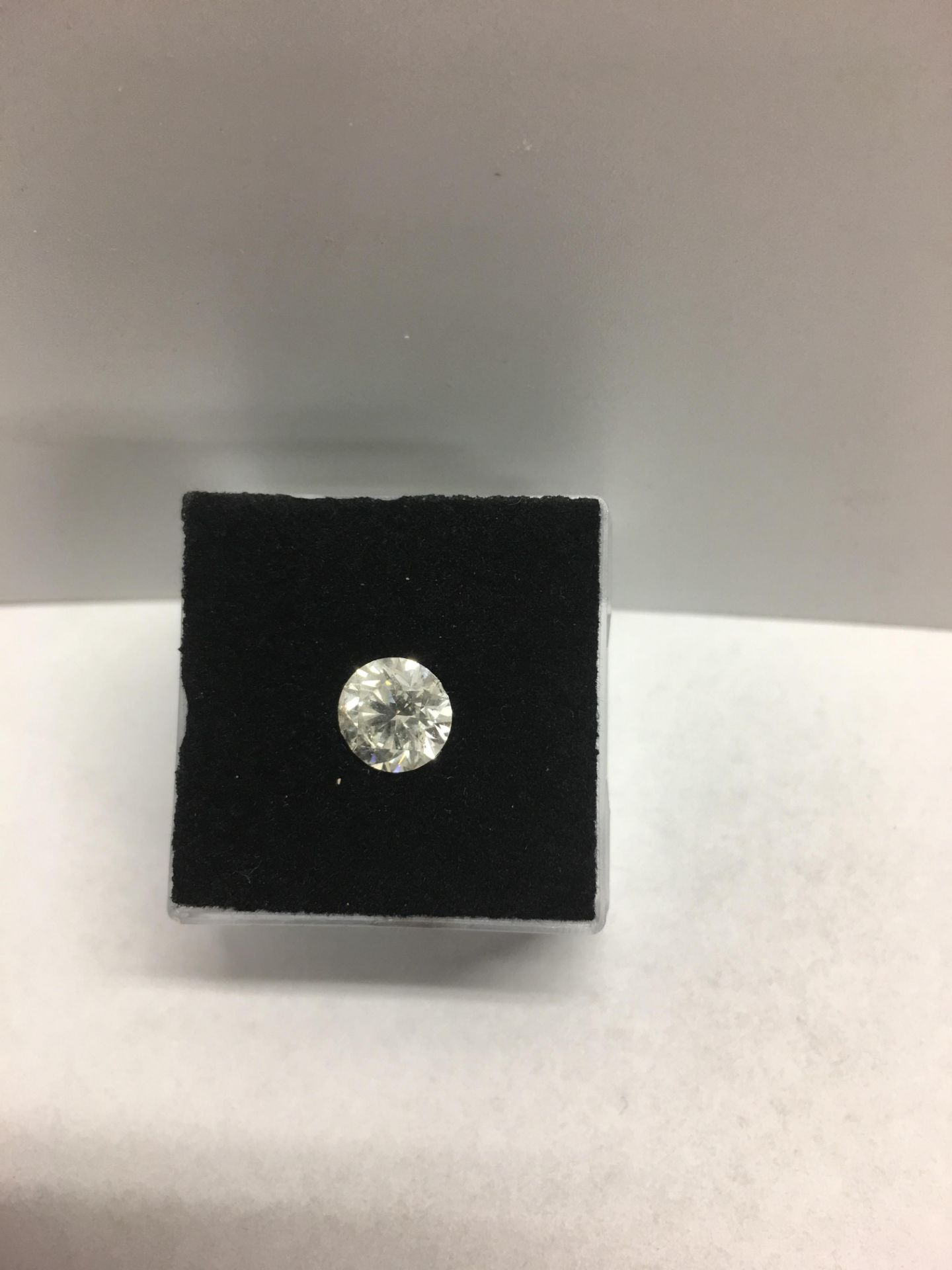 1.64ct Brilliant cut natural Diamond,no treatment,F Colour i2 clarity ,approval 4950