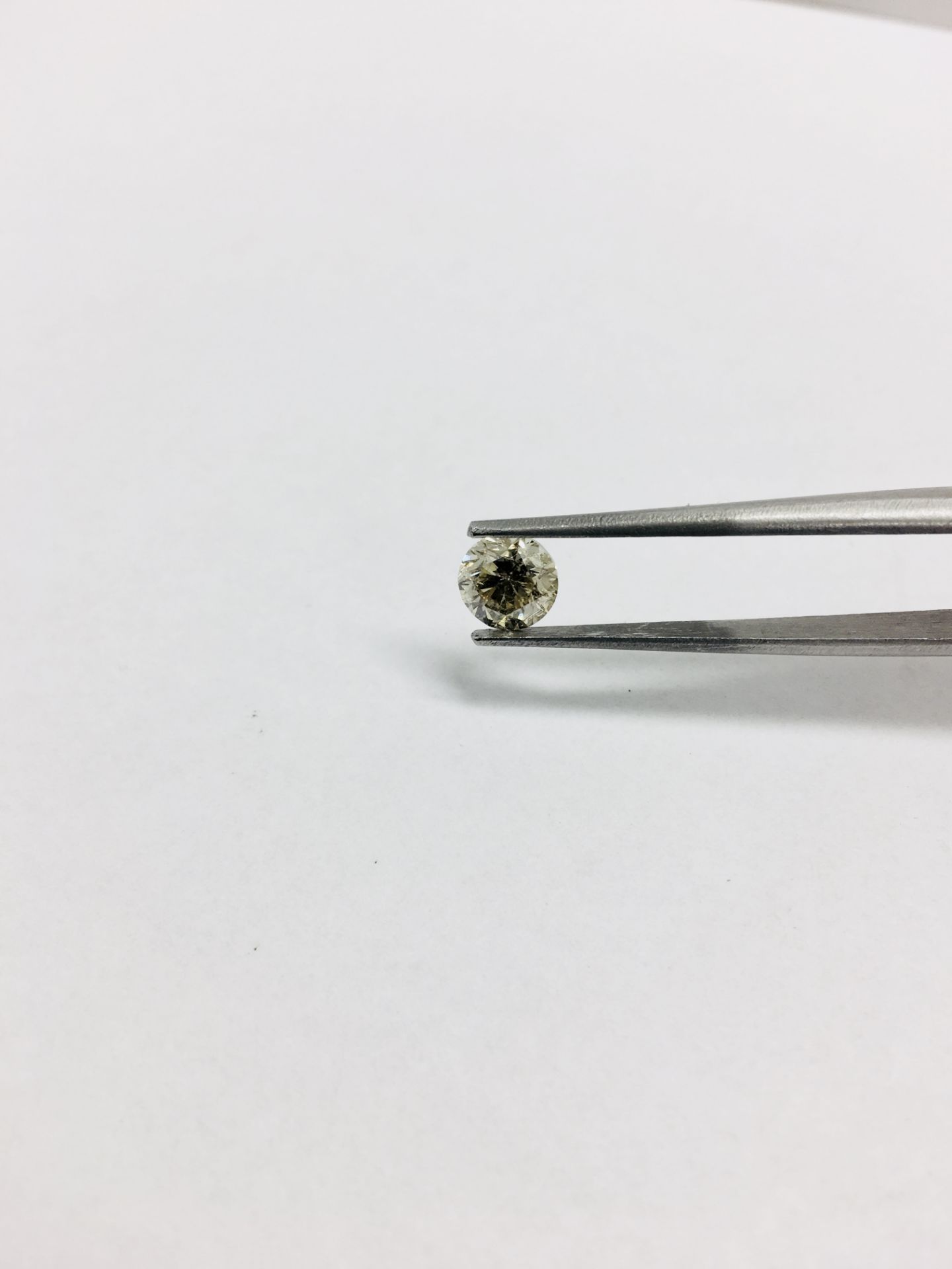 1.01ct Brilliant cut Natural diamond,J colour I1 clarity ,Clarity enhanced ,Appraisal 1000