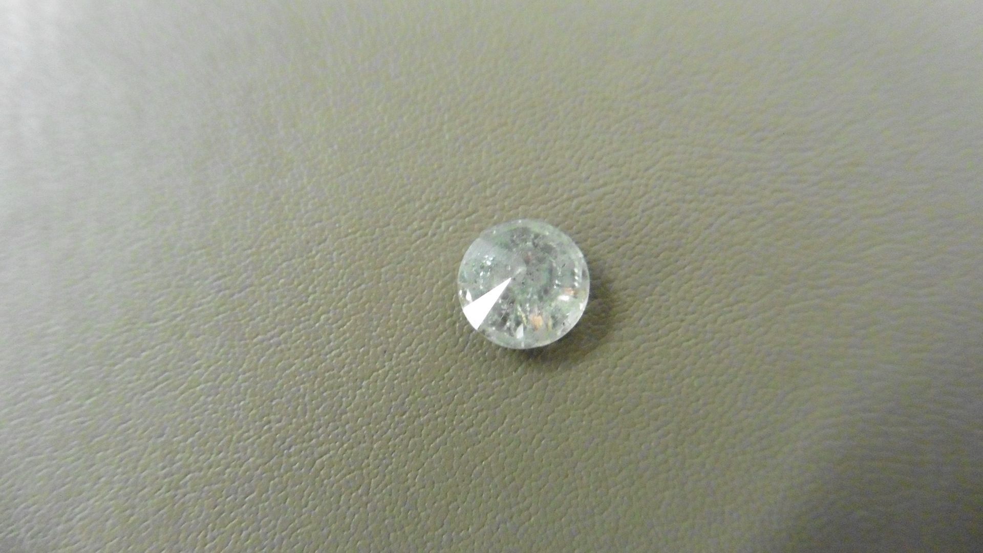 1.72ct Brilliant Cut Diamond, Enhanced stone. H/I colour, P1-2 clarity. . Valued at £3500 - Image 4 of 5