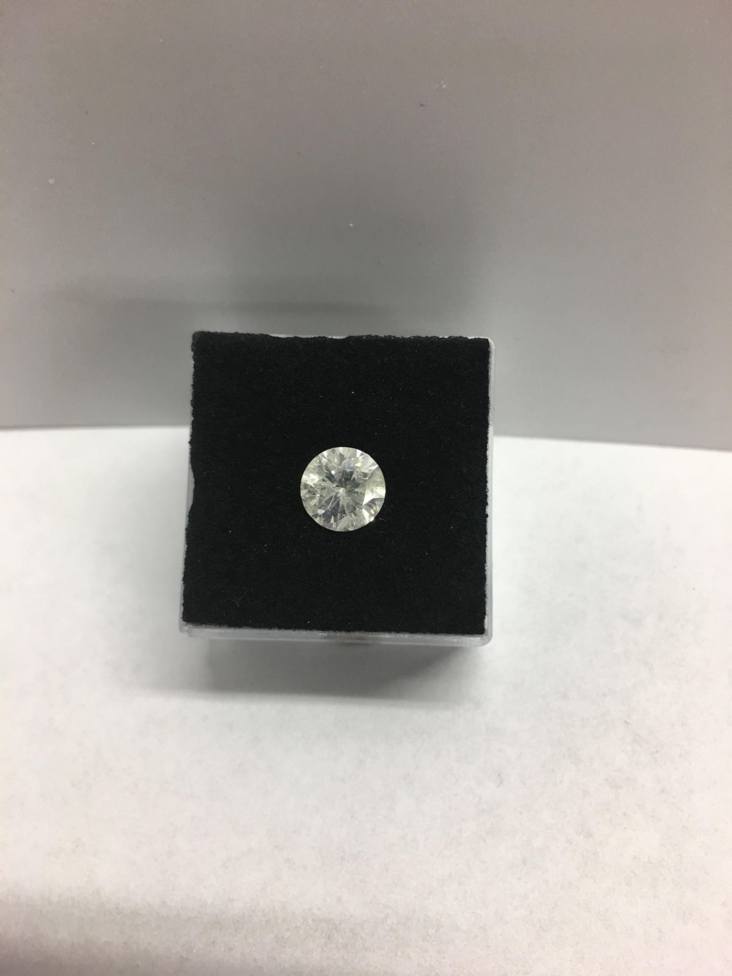 1.30ct Natural brilliant cut diamond ,no treatment,F Colour I1 clarity,appraisals 3950