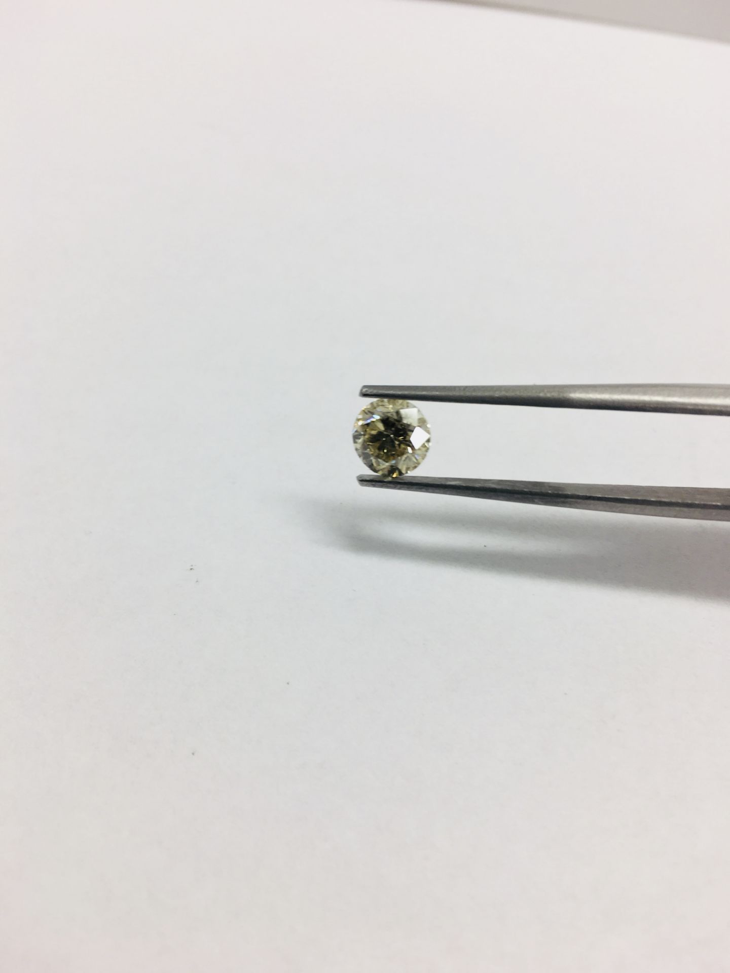 1.02ct Brilliant cut Natural diamond,J colour I1 clarity ,Clarity enhanced ,Appraisal 1000 - Image 2 of 2