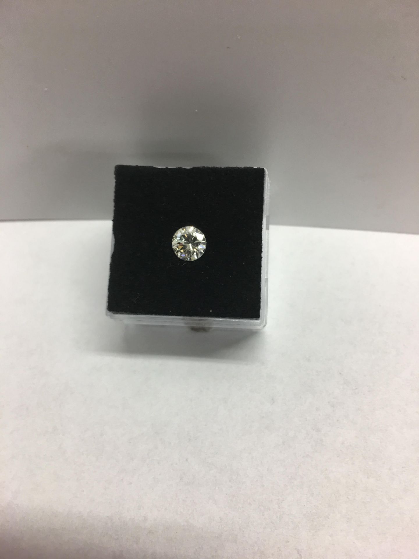 0.74ct Brilliant cut Diamond,I Colour si1 clarity,clarity enhanced ,appraisals 1950