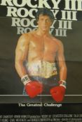 Original Used Usa Cinema Poster - Rocky Iii
