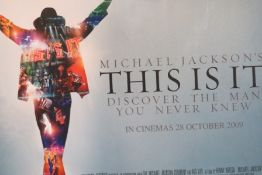 Original Used 2009 Cinema Poster - Michael Jackson
