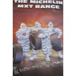 Original Michelin Advertising Sign In 3d