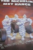 Original Michelin Advertising Sign In 3d