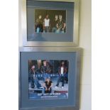 Pop Memorabilia - 2 Signed Pictures By Blue
