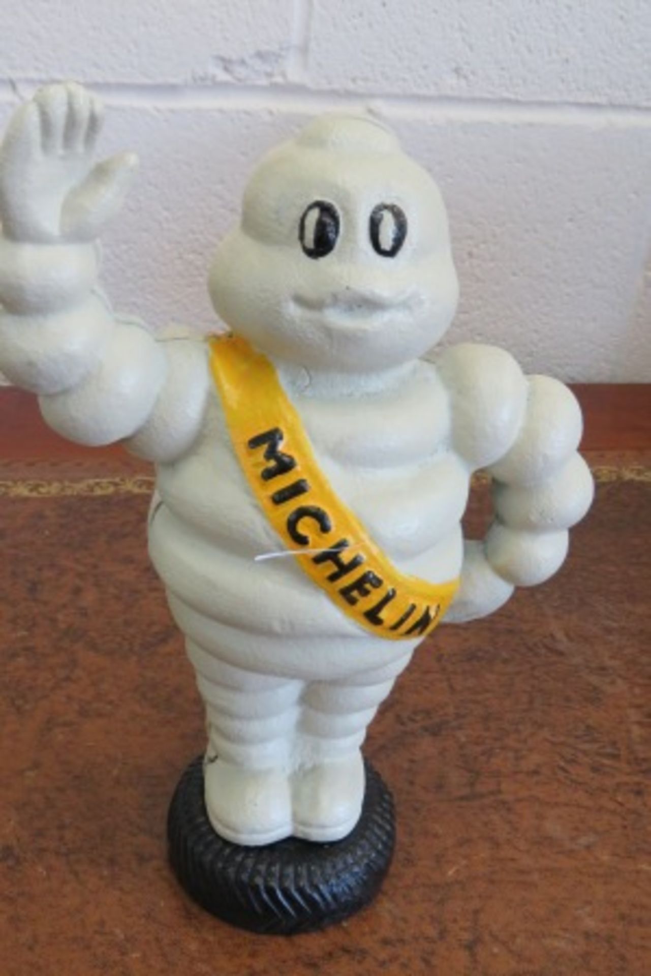 Cast Iron Michelin Man Money Box