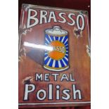 Brasso Metal Polish Tin Sign