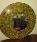 Retro Mosaic Mirror