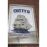 Cutty 12 Blended Scotch Whisky Bar Mirror