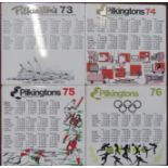 1970's PILKINGTONS COMMEMORATIVE TILES