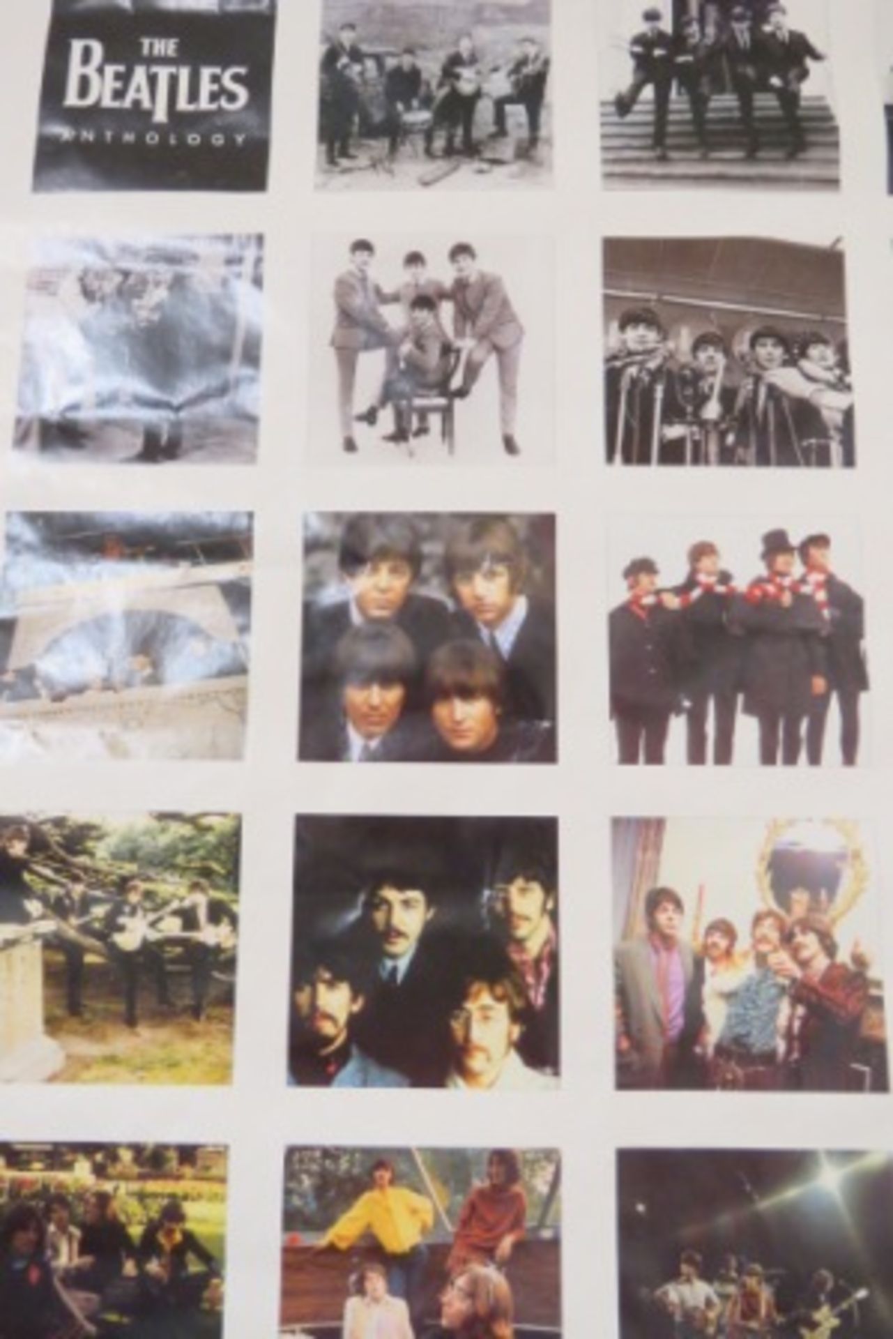 1996 Beatles Anthology Poster By Apple