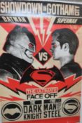Superman Poster - Showdown Of Gotham City