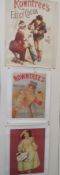 3 X Vintage Rowntrees Posters