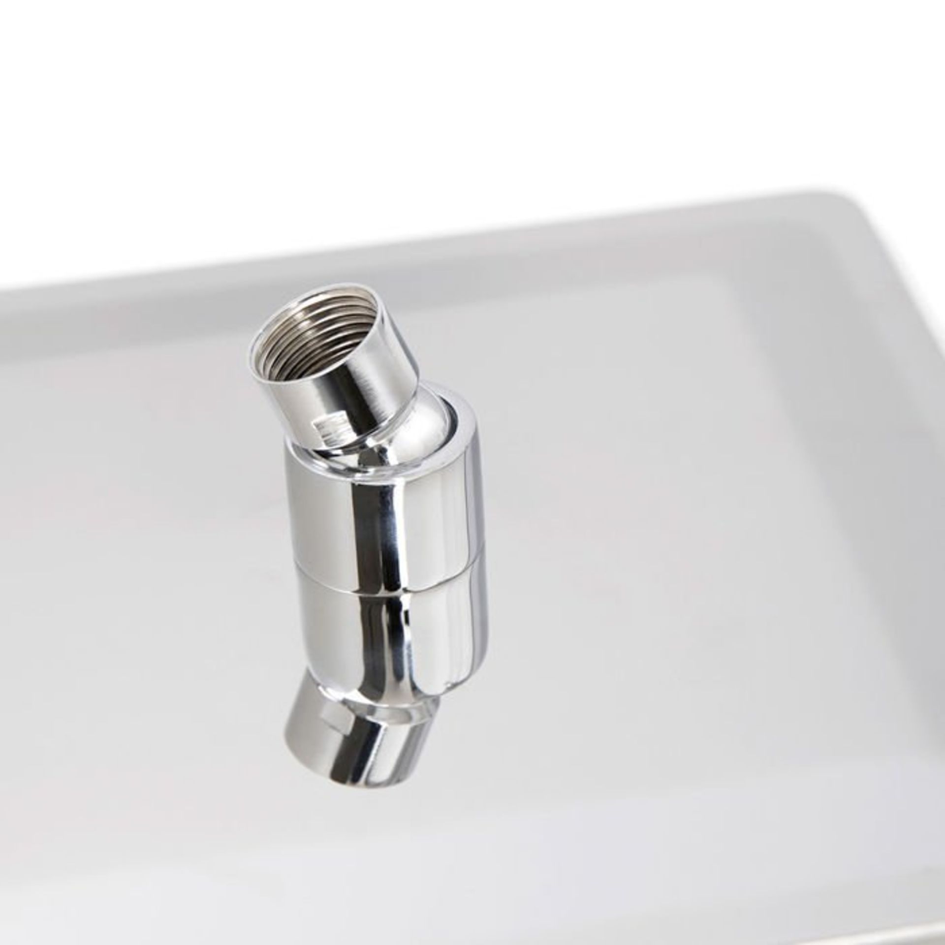 (G55) Square Concealed Thermostatic Mixer Shower Kit & Medium Head. RRP £349.99. Family friendly - Image 6 of 6