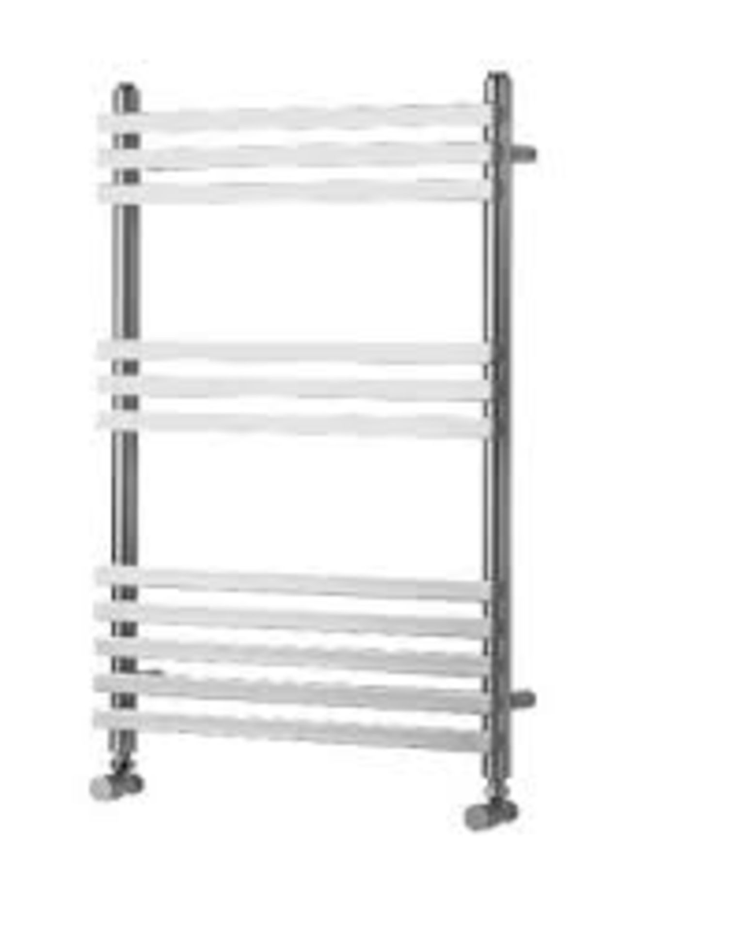 (A147) 760 x 500mm Invent Square Vertical Designer Towel Radiator - Chrome . RRP £299.99. The Invent