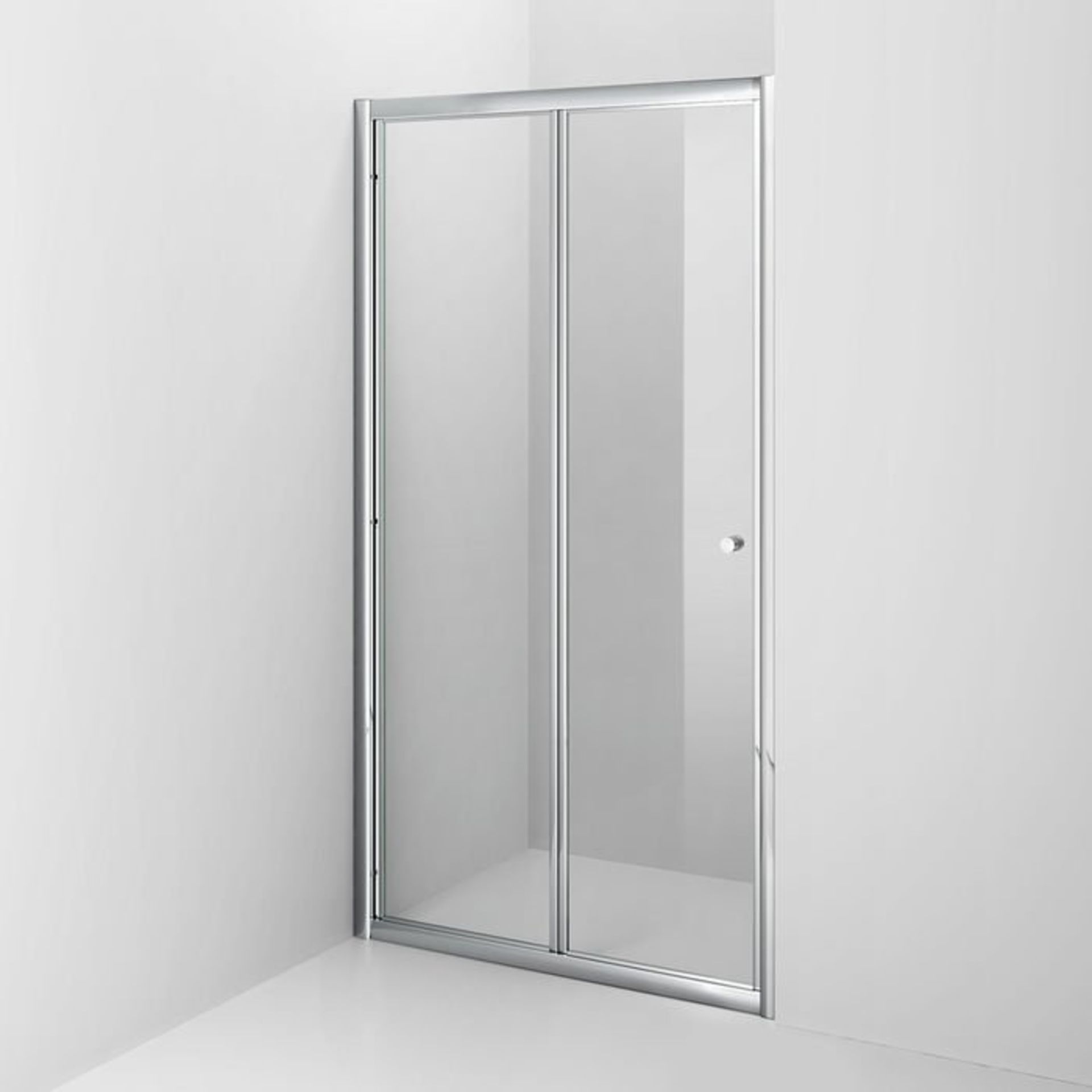 (G41) 1000mm - Elements Bi Fold Shower Door. RRP £299.99. 4mm Safety Glass Fully waterproof tested - Image 4 of 8