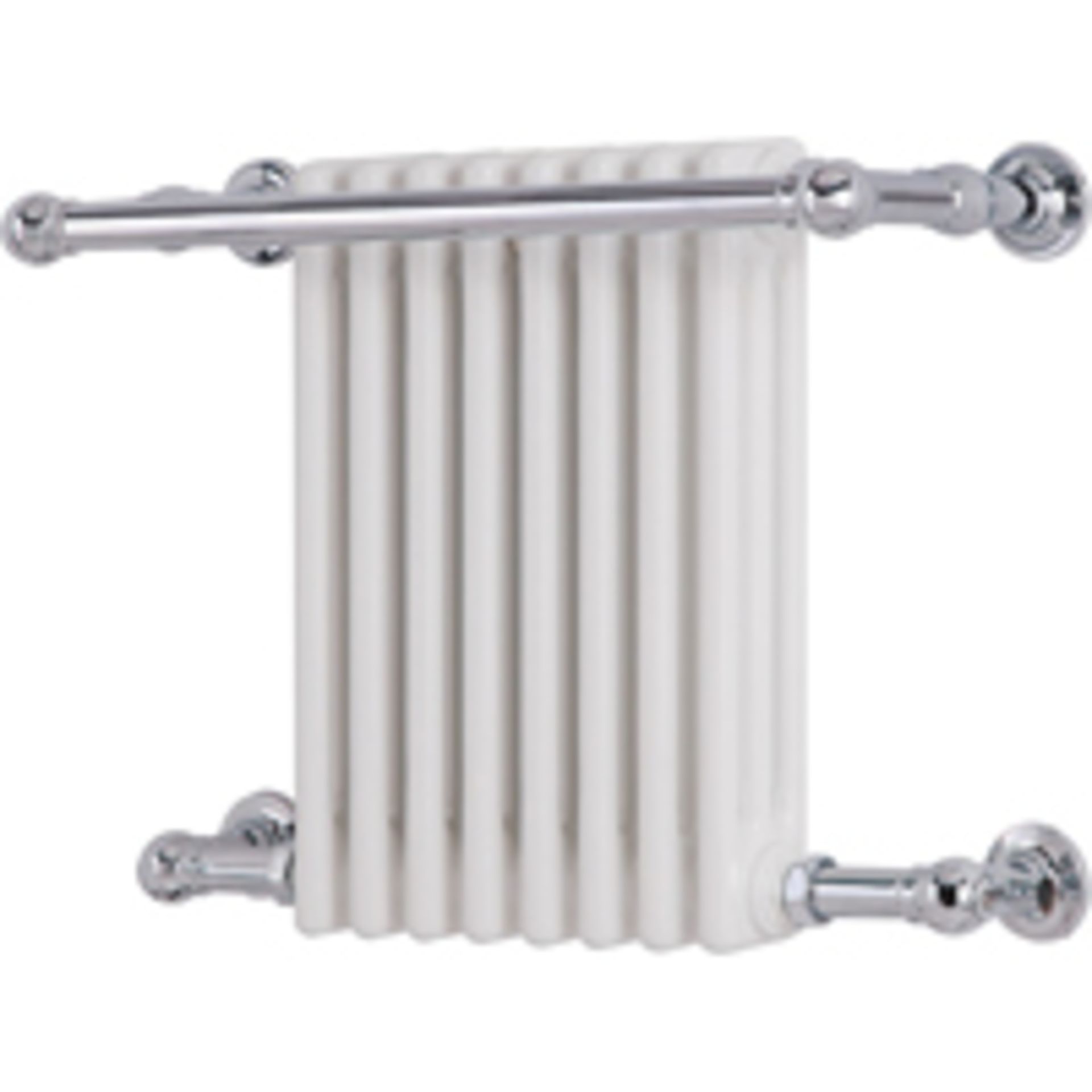 (A142) 508x770mm Reina Camden Traditional Radiator White. RRP £399.99. Traditional and - Image 3 of 3