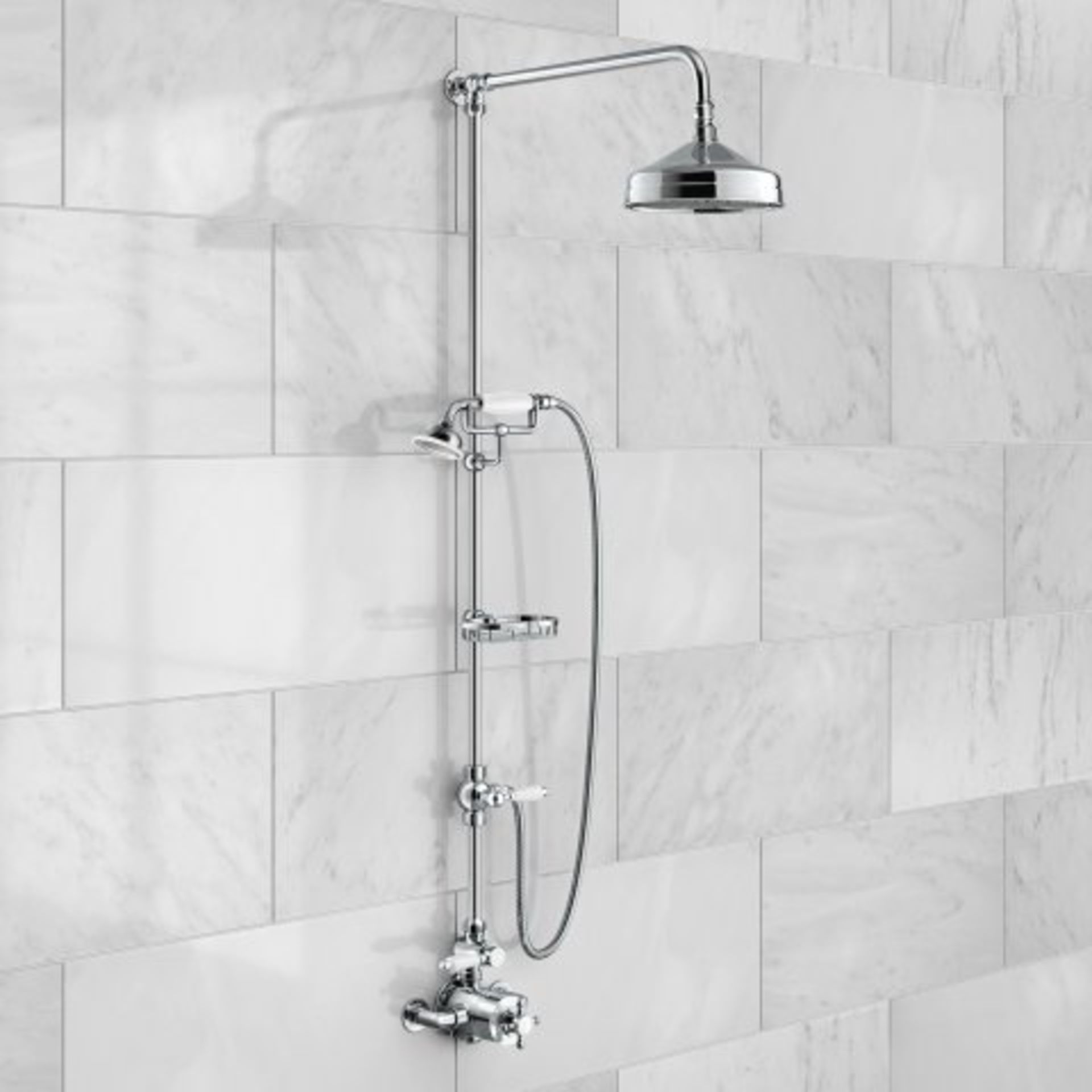 (V168) Traditional Exposed Shower Kit, Designer Shower Head & Soap Dish RRP £599.99 We know that - Image 2 of 7